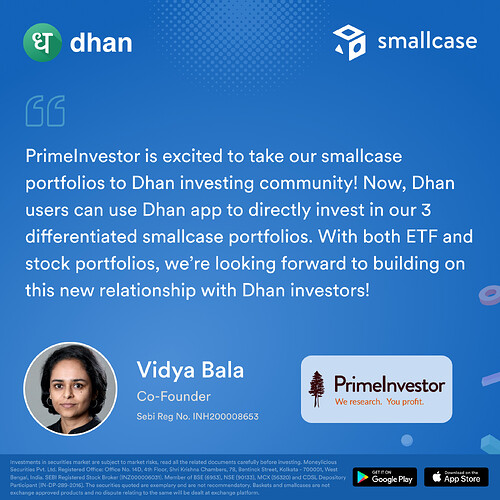smallcase - Prime Investor Insta