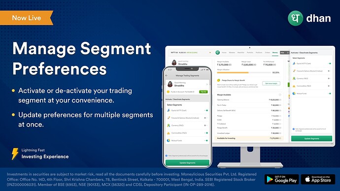 Manage Segment Preferences
