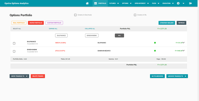 opstra paper portfolio