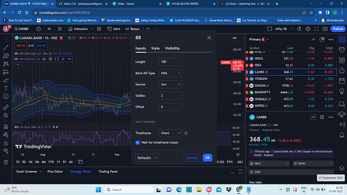 Bollinger bands_FreeTradingview