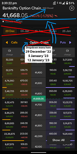 Dhan Option Chain Improvement