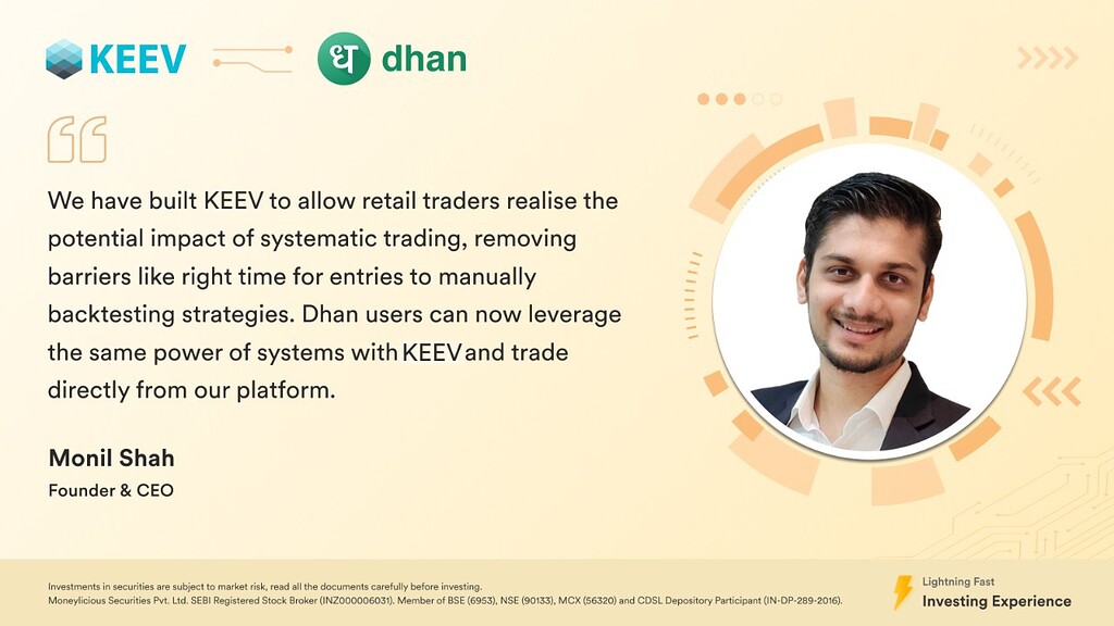 Keev Dhan users can now use KEEV's automated trading for Free! - Product ...