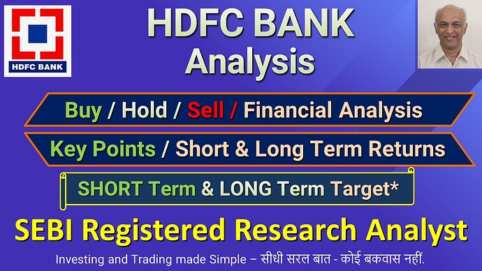 HDFC BANK Analysis