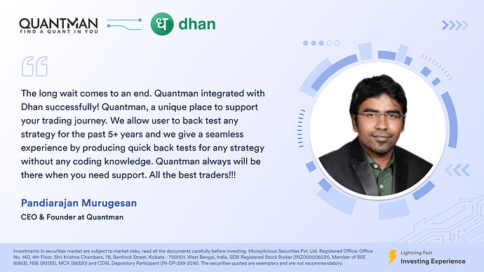 Quantman Dhan