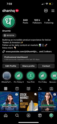 Dhan Instagram