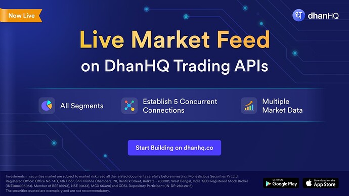 Live Market Feed - DhanHQ
