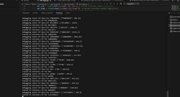 Even my code is correct why this error occurred - MadeForTrade