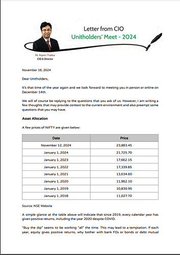 PPFAS Letter 1