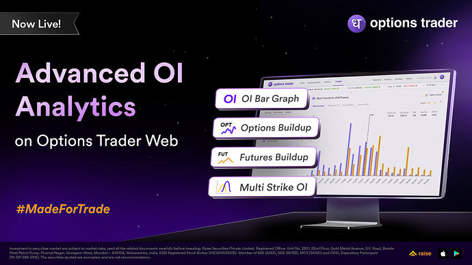 Introducing: Advanced OI Analytics on Options Trader Web