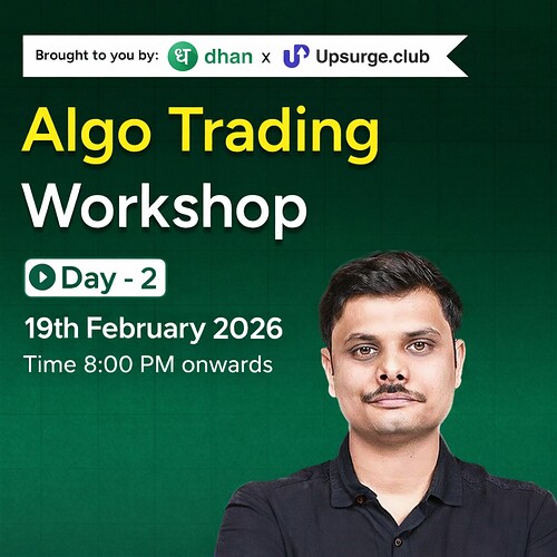 Live Algo Trading Workshop