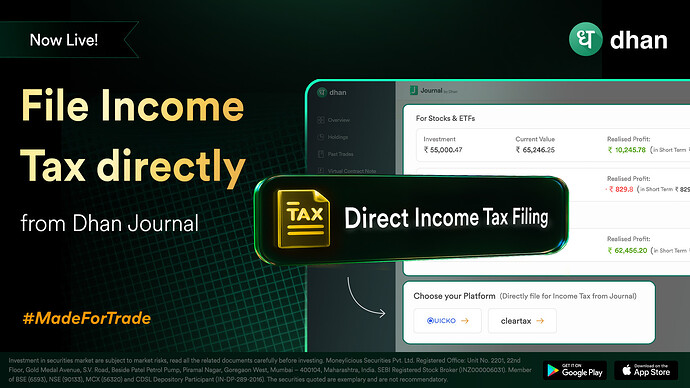Direct Income Tax Filing