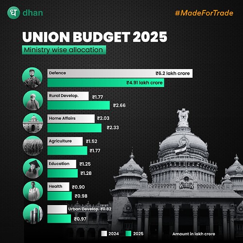 Allocation of budget 2025