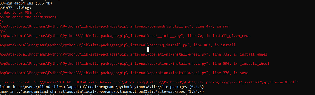 While installing install libraries.bat error found Please helps - APIs ...