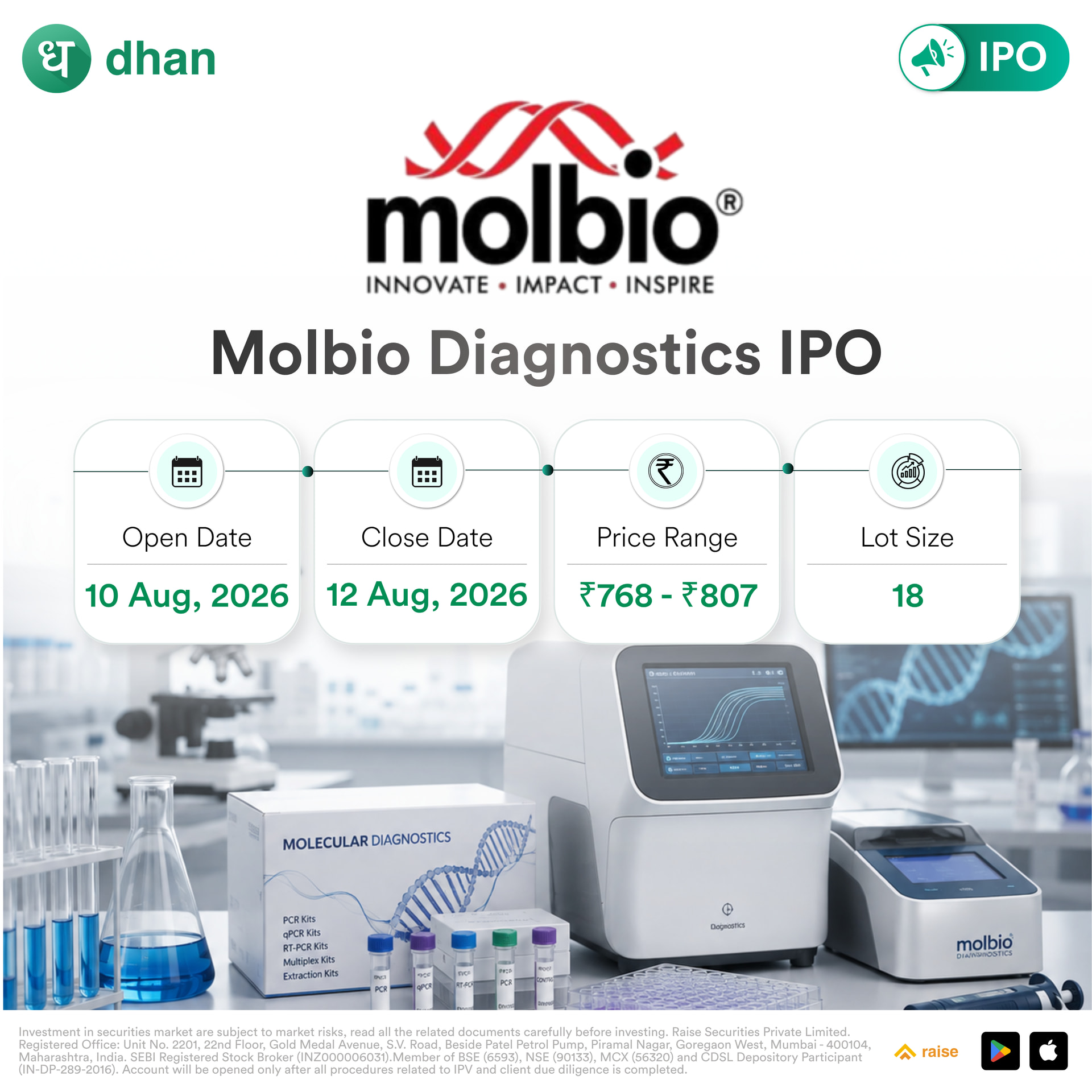 Molbio Diagnostics IPO (1)